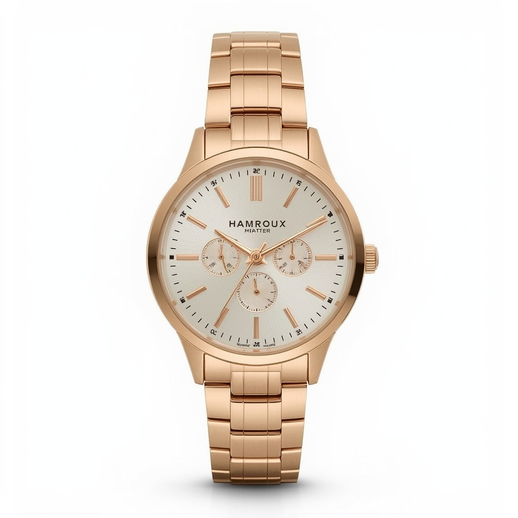 Rose Gold Women Watch