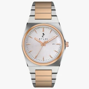 White-Rose goldSilver Watch